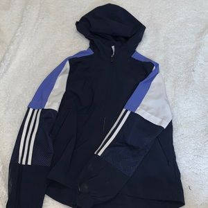 Multi color Adidas raincoat